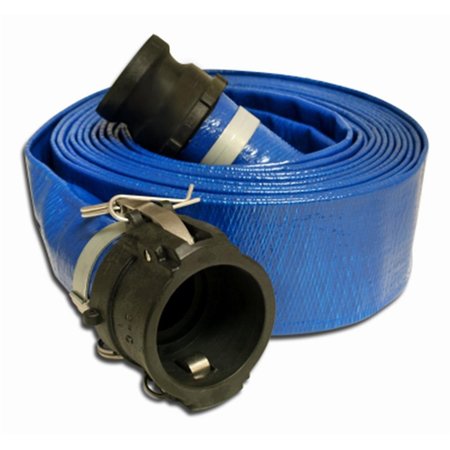 APACHE 98138049 2 in. x 50 ft. PVC Discharge Coupled Poly C x E Assembly AP576131